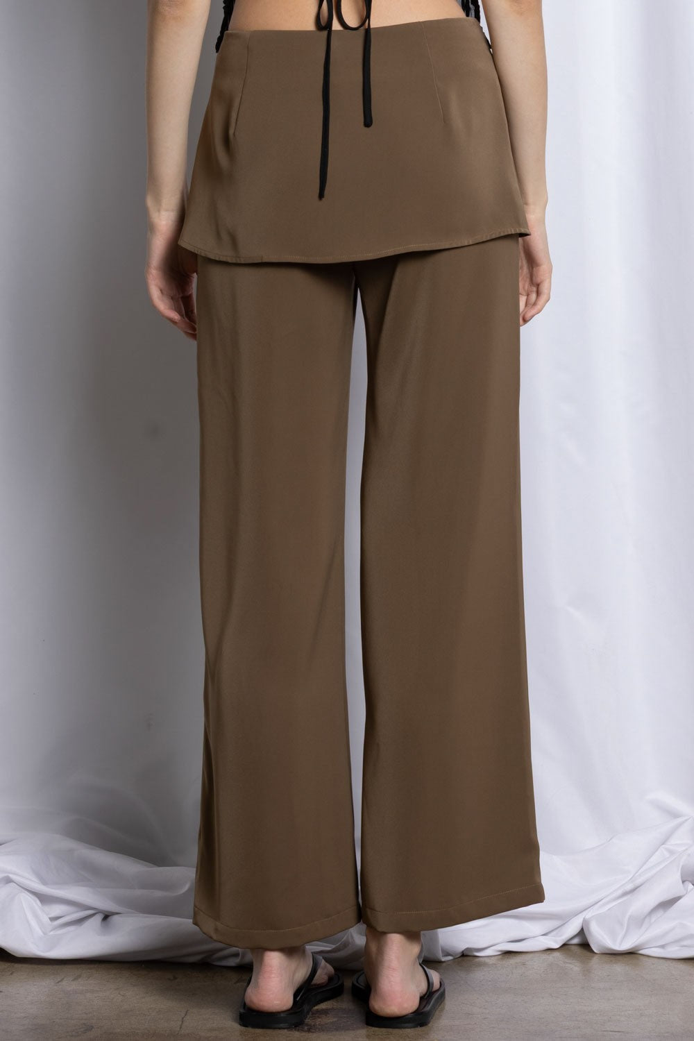 MILANO LOW-RISE TAILORED PANTS