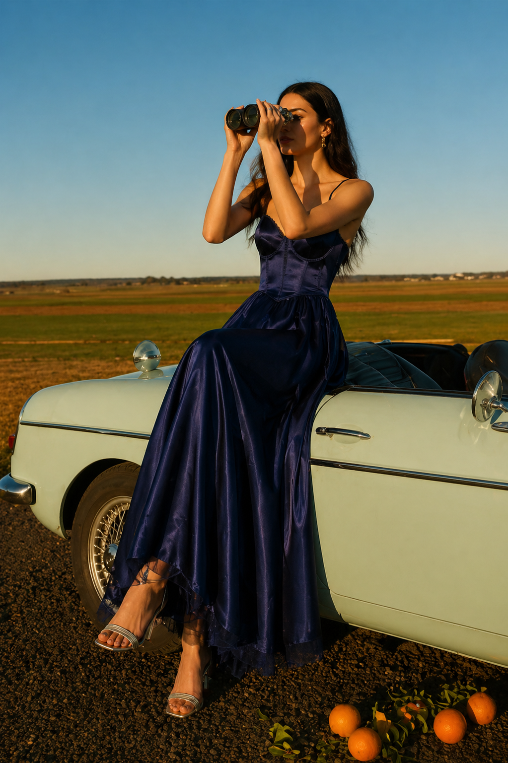 NOCTELLA SILK DRESS
