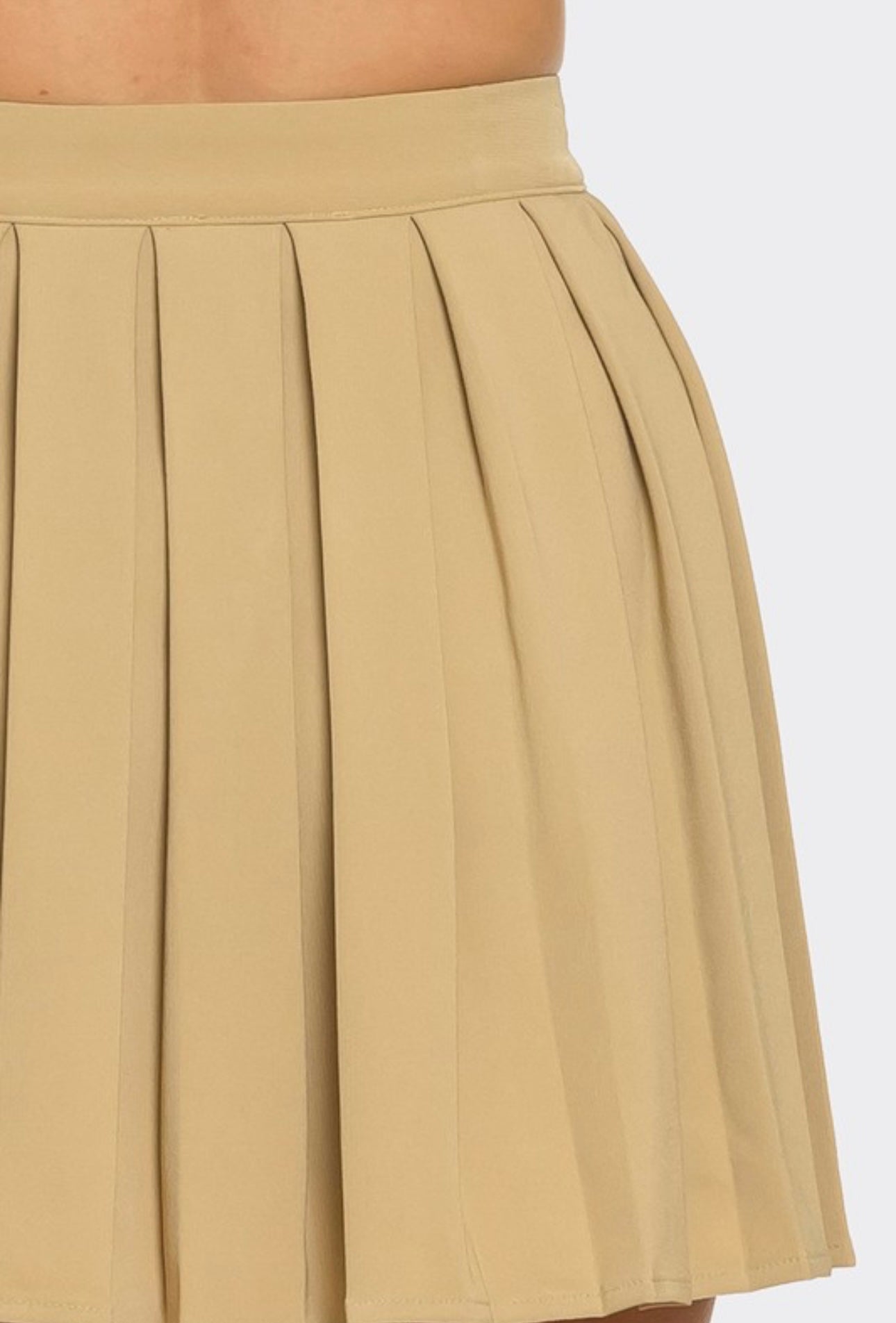 HELENA TAUPE SKIRT