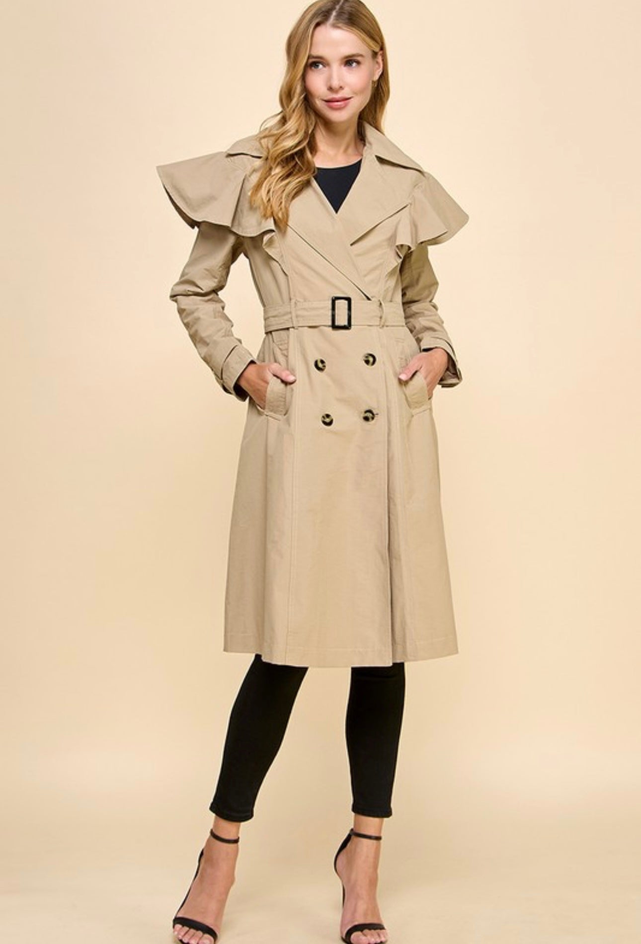 ASHLEY BEIGE COAT