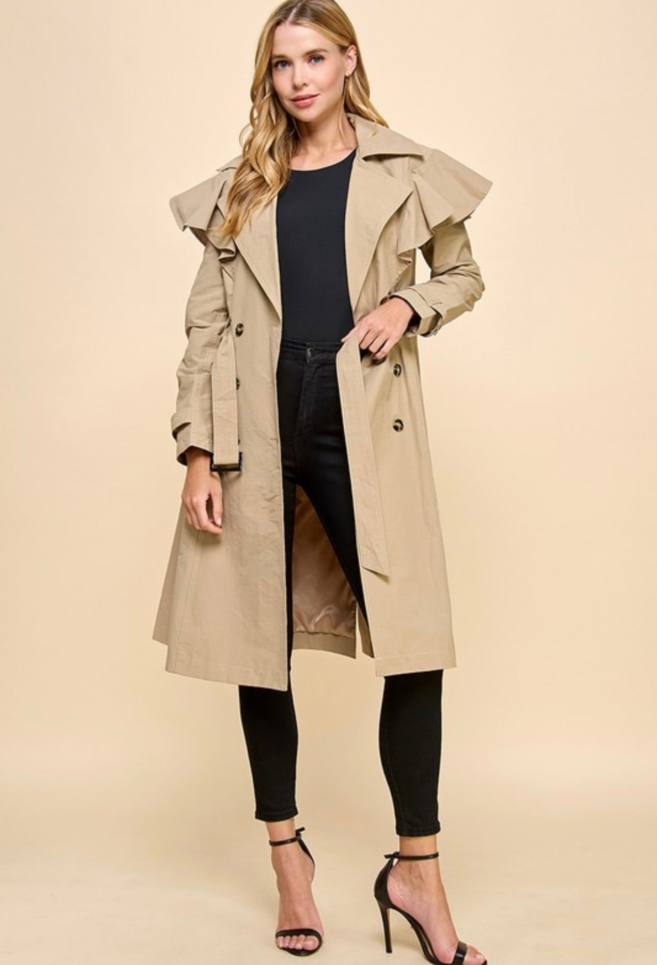 ASHLEY BEIGE COAT