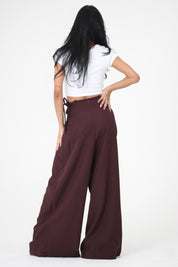 BURGUNDY PANTS