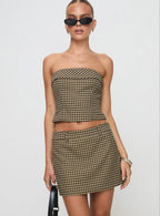 AMALIA SET TOP AND SKIRT